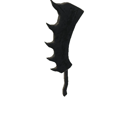 Wild Barbarian weapon baze mesh